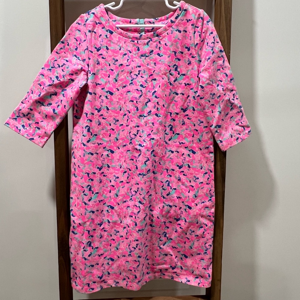 Vineyard Vines Girls Whale Swirl Shift